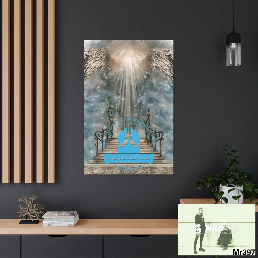 A Who Dares Wins Canvas Gallery Wraps The steps to Heaven 32″ x 48″ / Premium Gallery Wraps (1.25″) Canvas