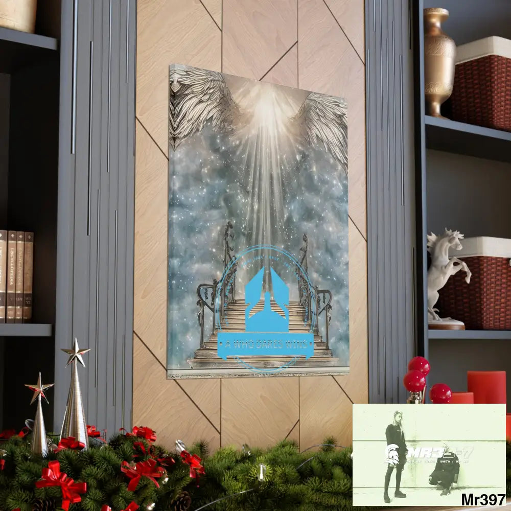 A Who Dares Wins Canvas Gallery Wraps The steps to Heaven Canvas