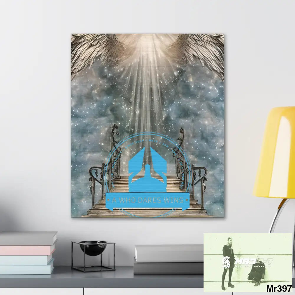 A Who Dares Wins Canvas Gallery Wraps The steps to Heaven Canvas