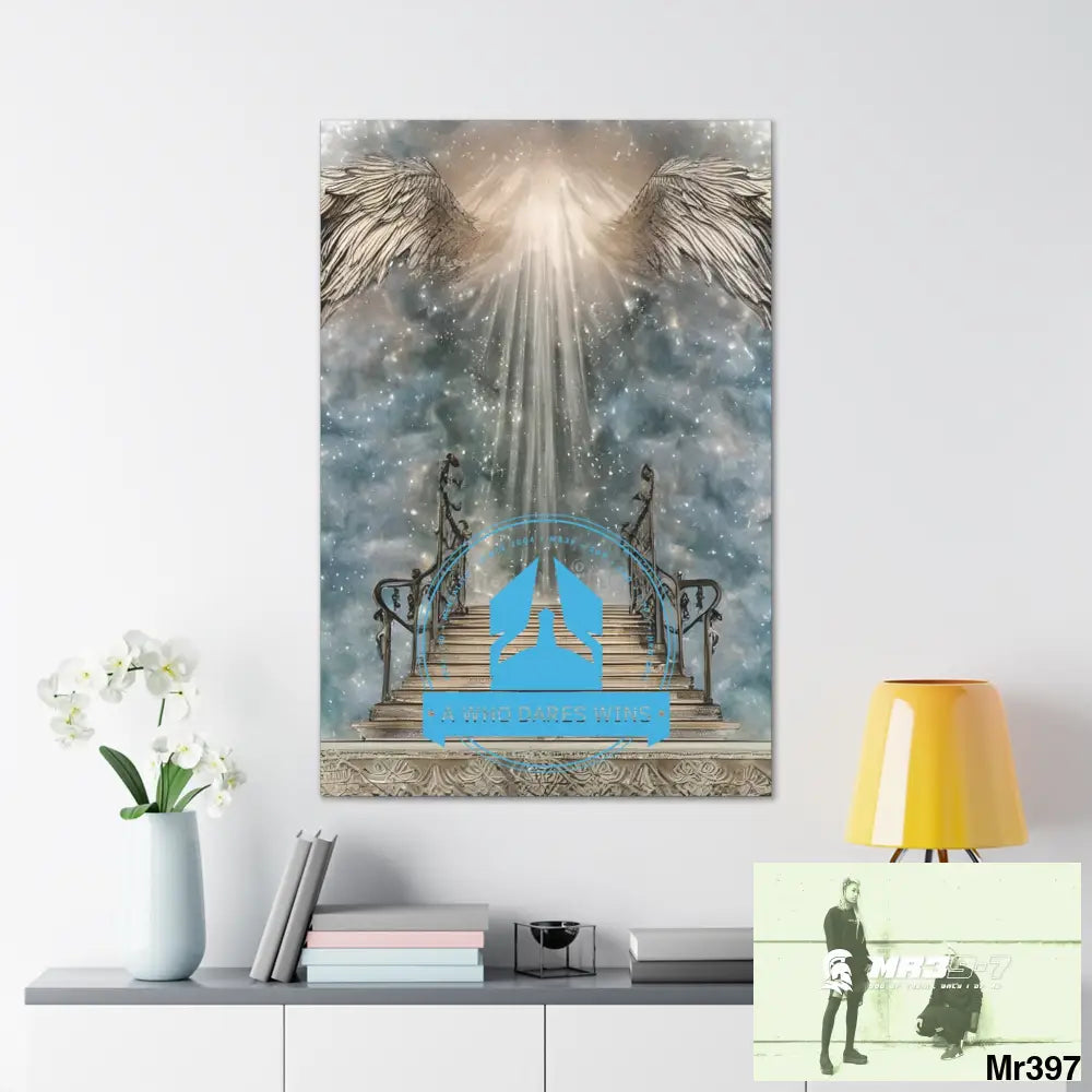 A Who Dares Wins Canvas Gallery Wraps The steps to Heaven Canvas