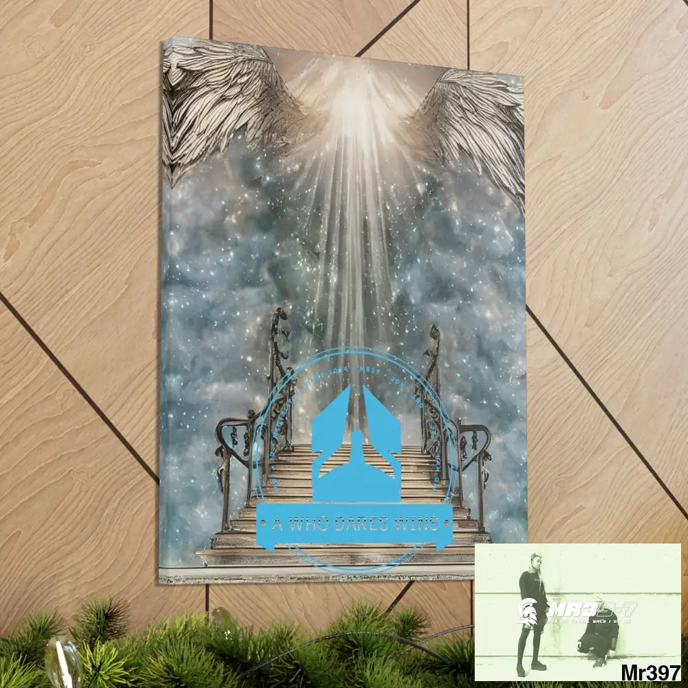 A Who Dares Wins Canvas Gallery Wraps The steps to Heaven Canvas