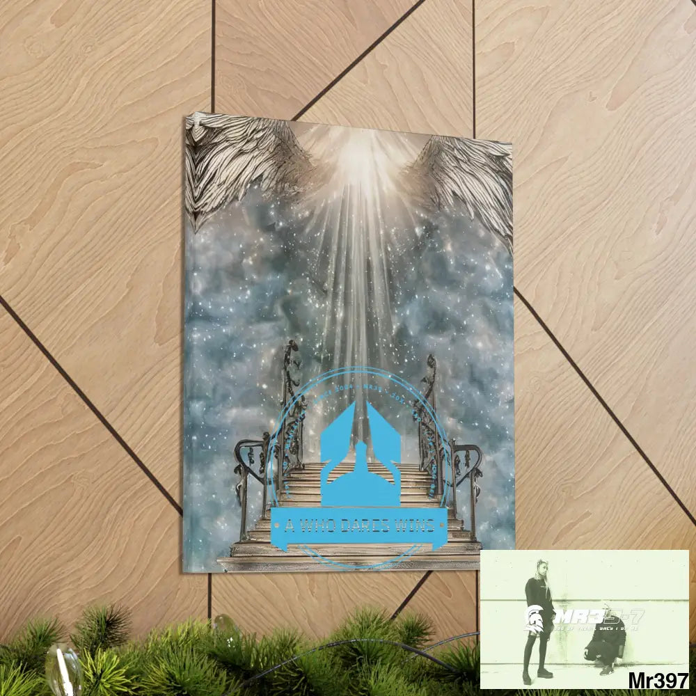 A Who Dares Wins Canvas Gallery Wraps The steps to Heaven Canvas