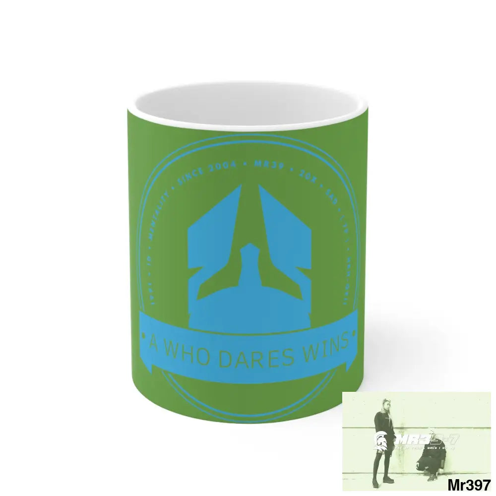 A Who Dares Wins Ceramic Mug 11oz 11oz Mug