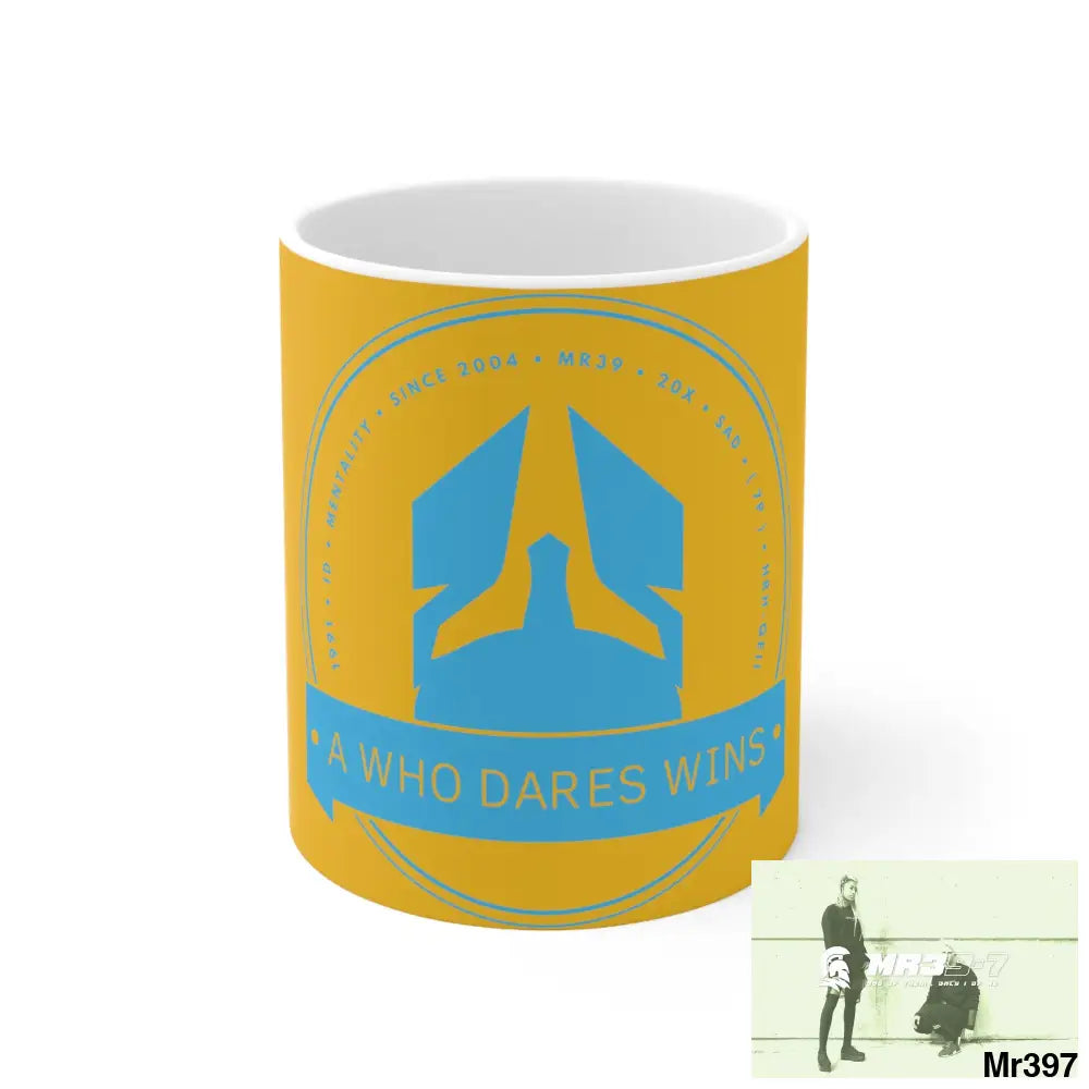 A Who Dares Wins Ceramic Mug 11oz 11oz Mug