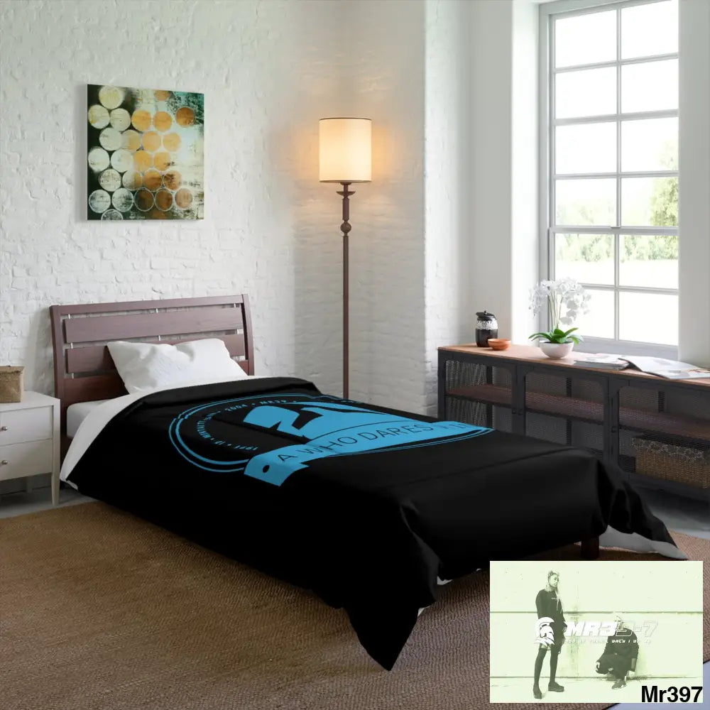 A Who Dares Wins Comforter Home Decor