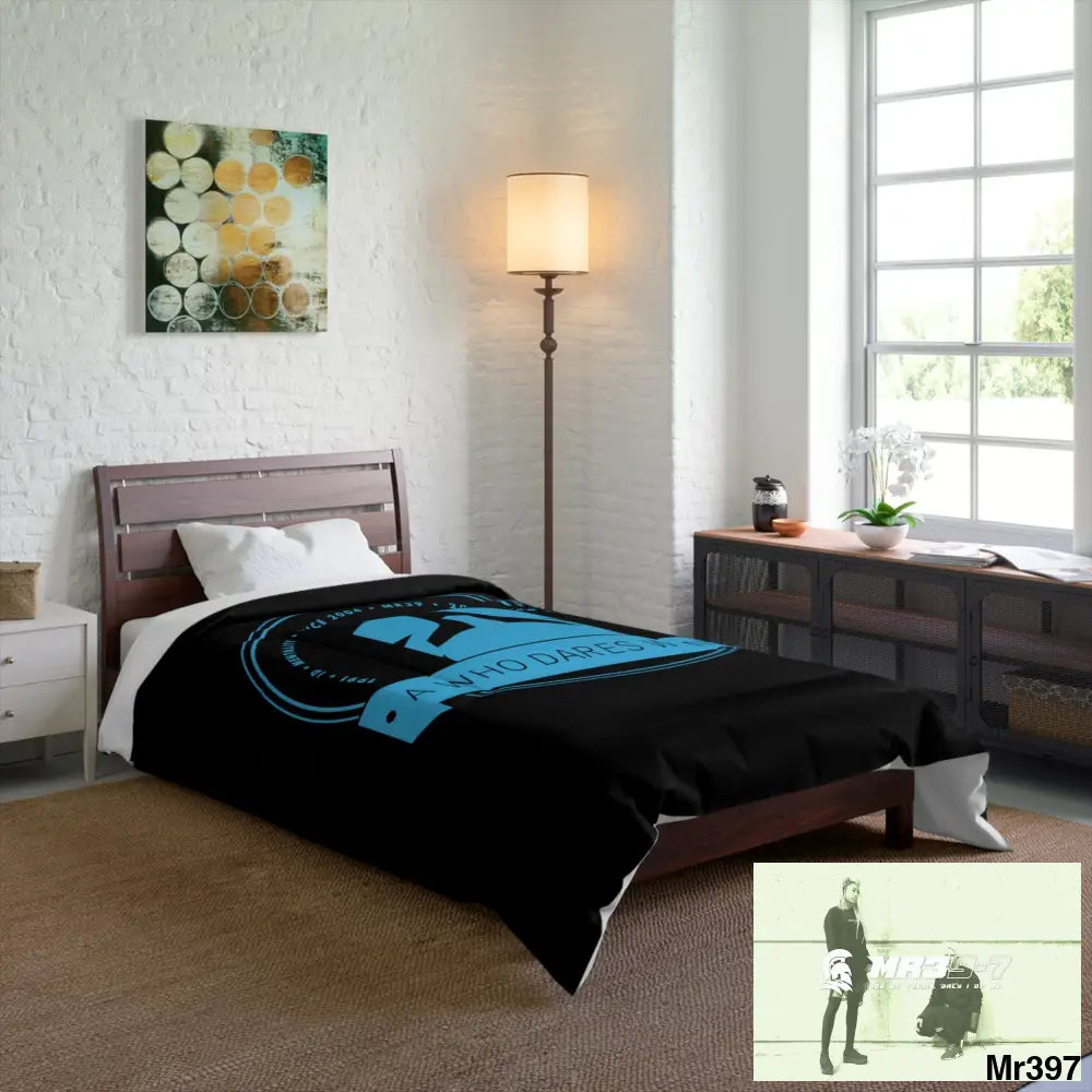 A Who Dares Wins Comforter Home Decor