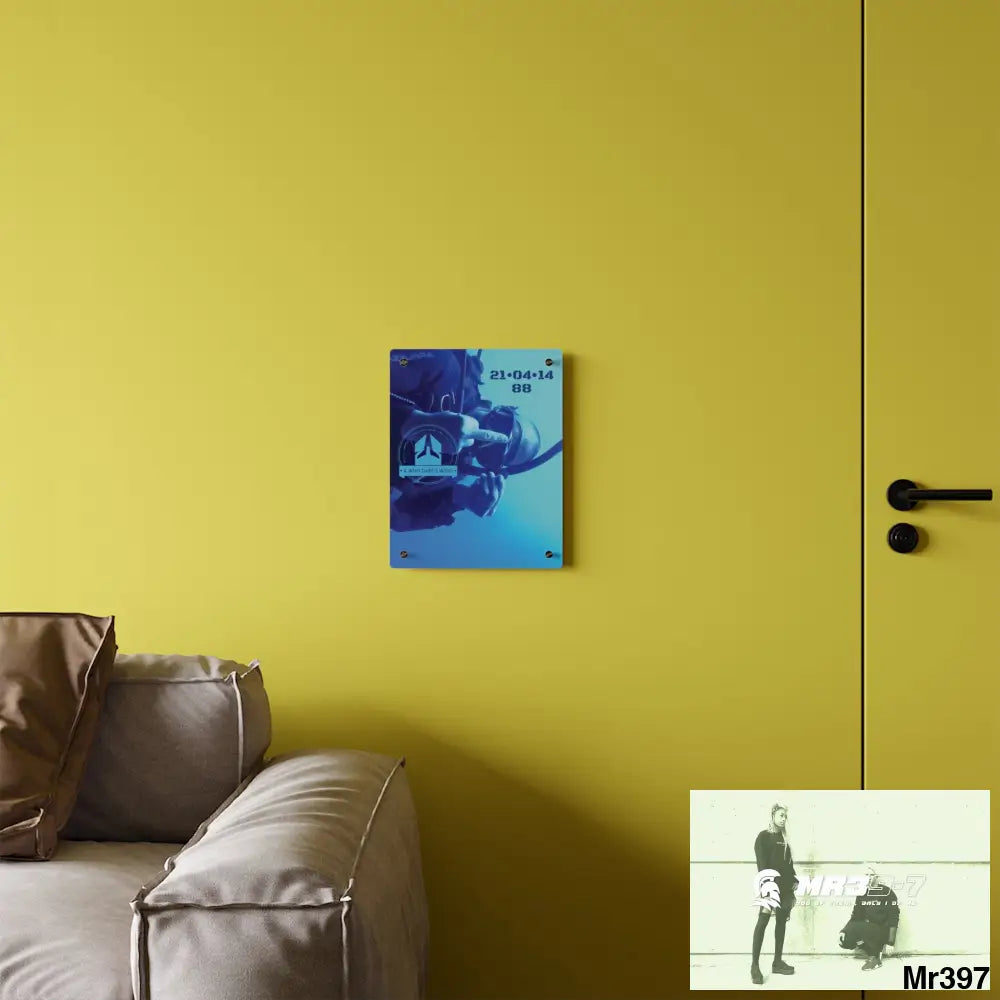 A Who Dares Wins Dahab Egypt The Blue Hole 2014 HRH Queen Elizabeth II Birthday 21/04/14 Acrylic Wall Art Panel Home