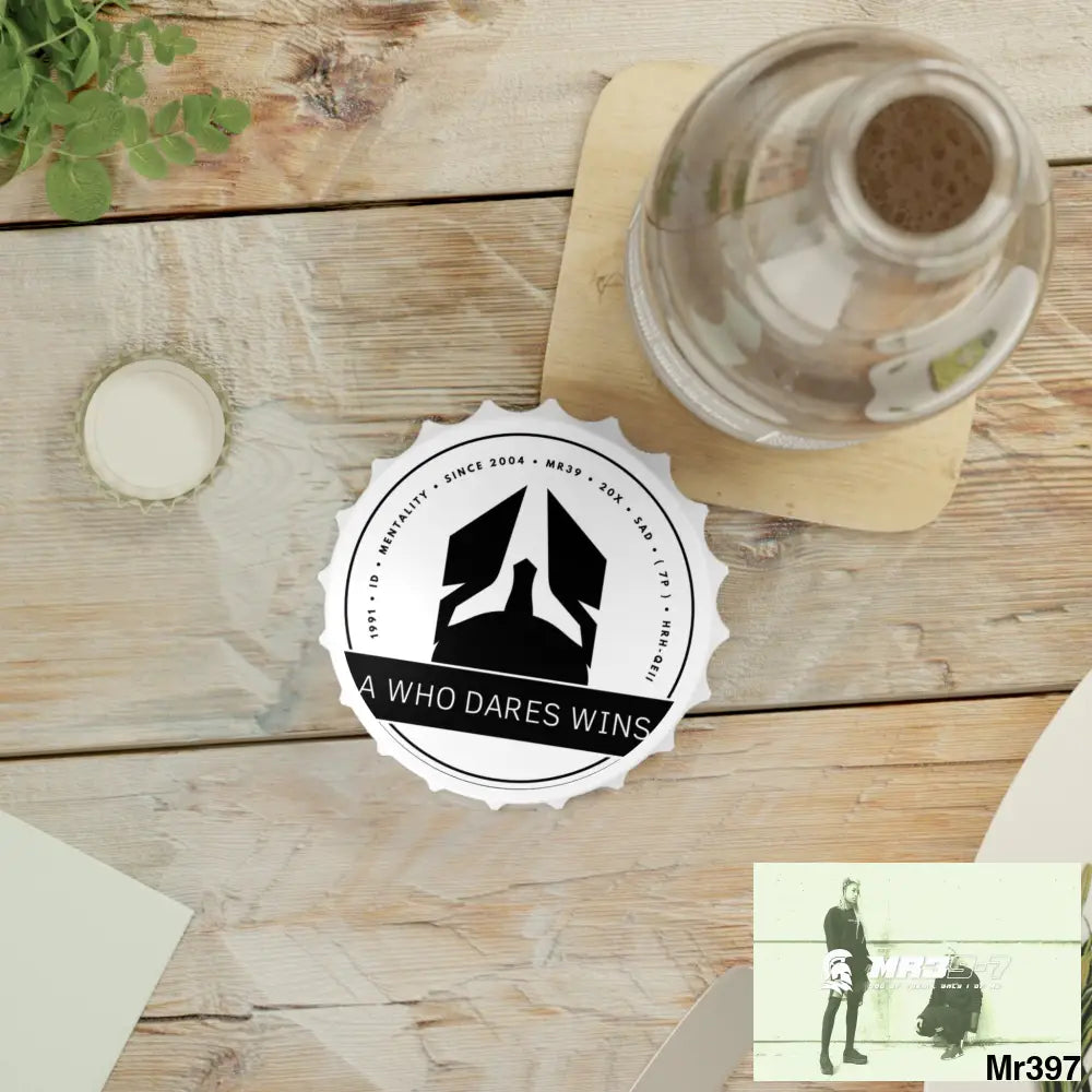 A Who Dares Wins Edition Bottle Opener One size / White Accessories
