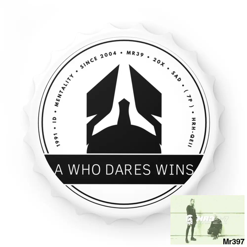 A Who Dares Wins Edition Bottle Opener One size / White Accessories