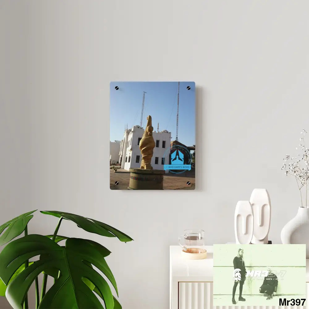 A Who Dares Wins Egypt Dahab 2014 Police Station tower Escape - Climb/Jump Acrylic Wall Art Panels Home Decor