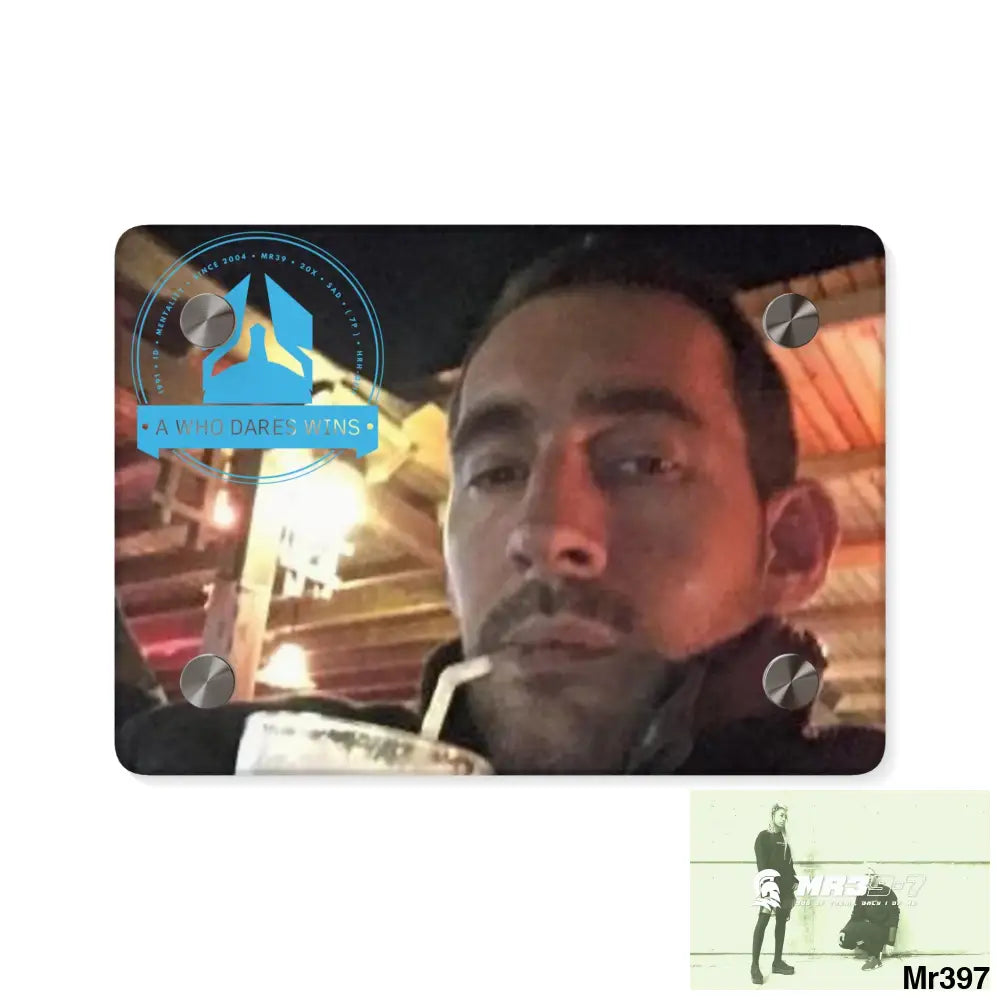 A Who Dares Wins Egypt -Dahab December 2014 after the madness Acrylic Wall Art Panels Home Decor