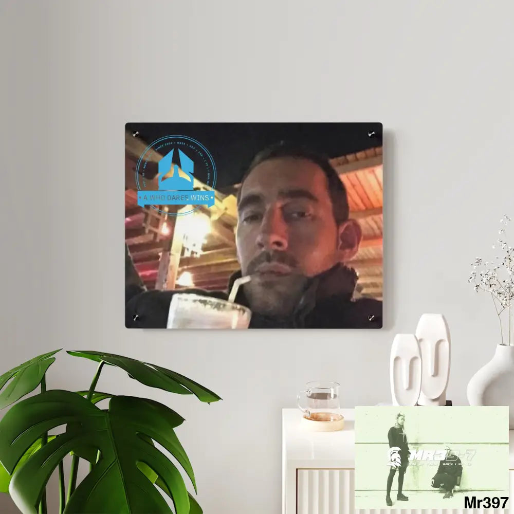 A Who Dares Wins Egypt -Dahab December 2014 after the madness Acrylic Wall Art Panels Home Decor