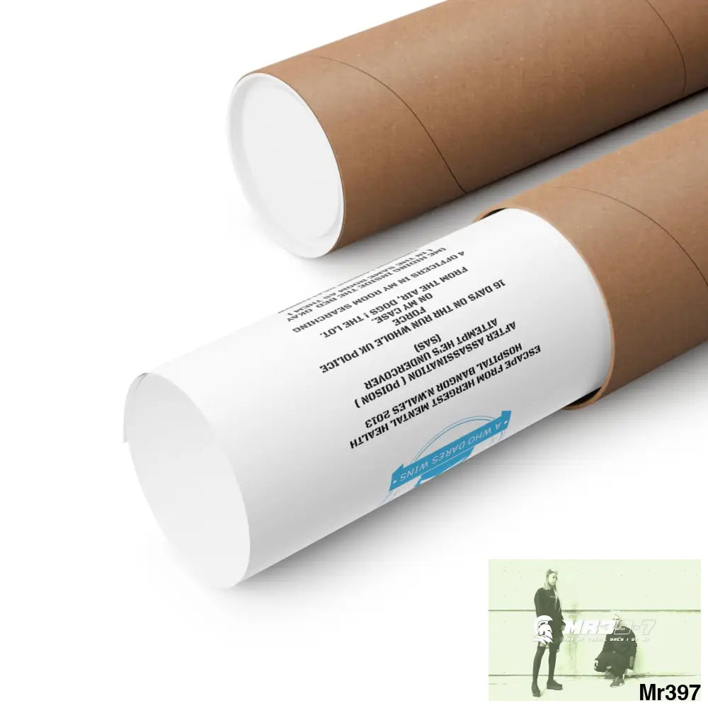 A Who Dares Wins Escape from Hergest MH Hospital 2013 Matte Vertical Posters Poster