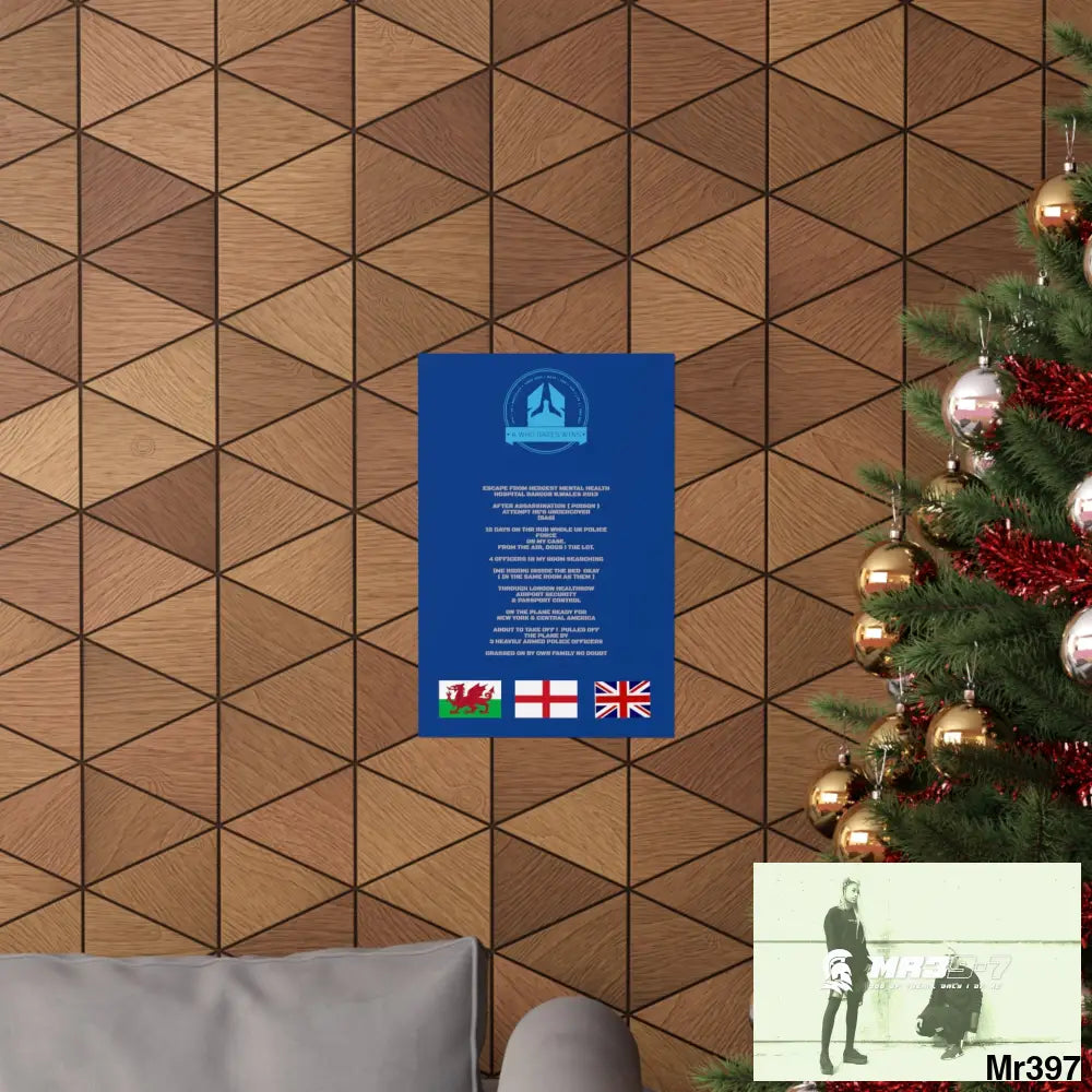 A Who Dares Wins Escape from Hergest MH Hospital 2013 Matte Vertical Posters Poster