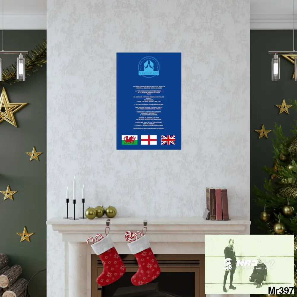 A Who Dares Wins Escape from Hergest MH Hospital 2013 Matte Vertical Posters Poster