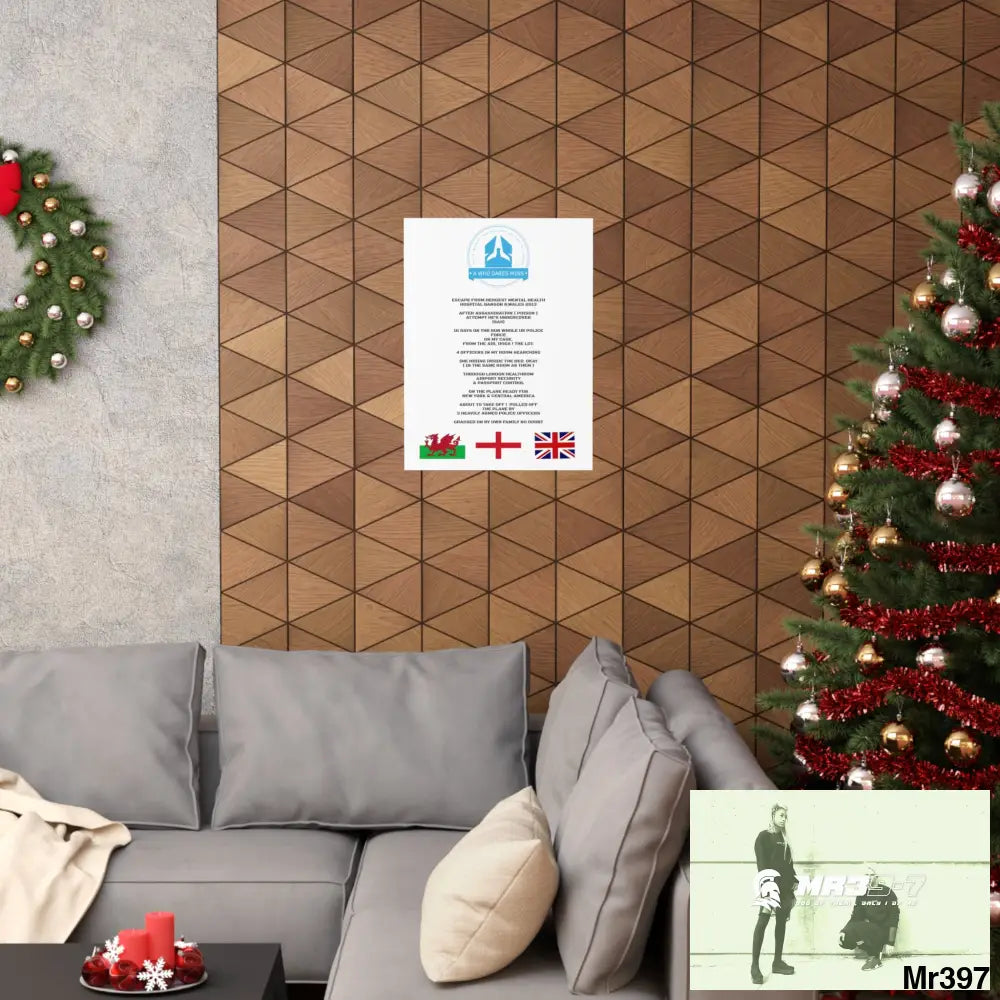 A Who Dares Wins Escape from Hergest MH Hospital 2013 Matte Vertical Posters Poster