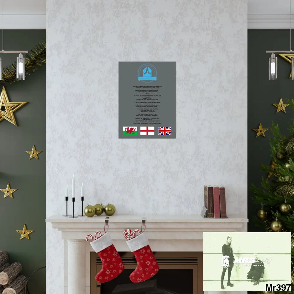 A Who Dares Wins Escape from Hergest MH Hospital 2013 Matte Vertical Posters Poster