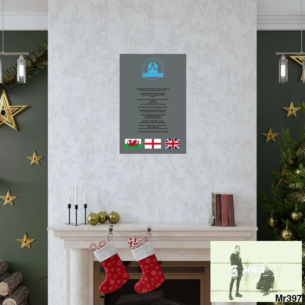 A Who Dares Wins Escape from Hergest MH Hospital 2013 Matte Vertical Posters Poster