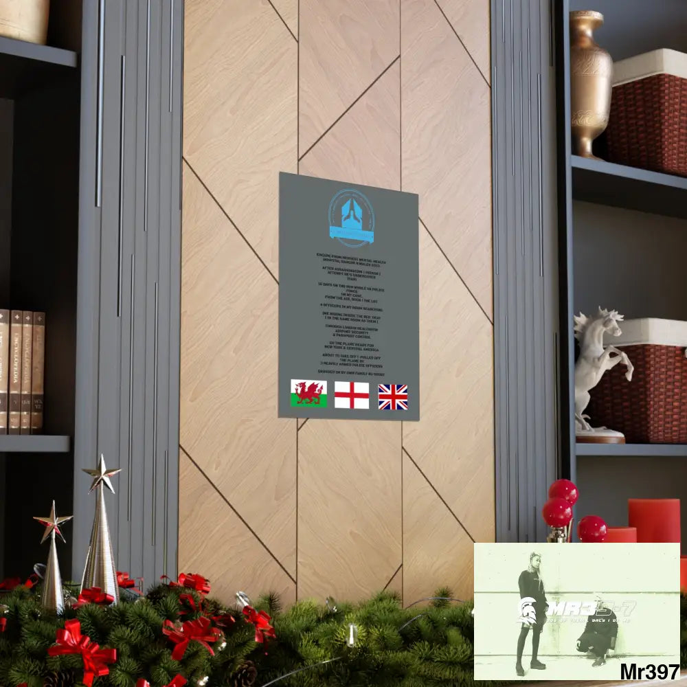 A Who Dares Wins Escape from Hergest MH Hospital 2013 Matte Vertical Posters Poster