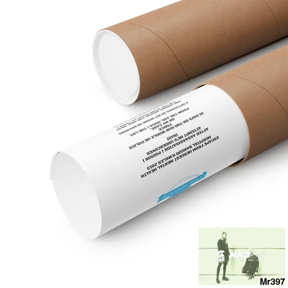 A Who Dares Wins Escape from Hergest MH Hospital 2013 Matte Vertical Posters Poster