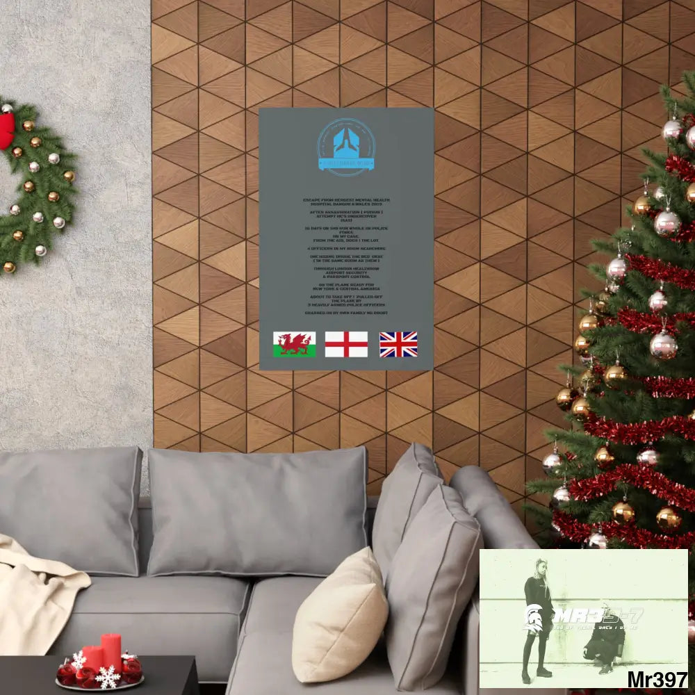 A Who Dares Wins Escape from Hergest MH Hospital 2013 Matte Vertical Posters Poster