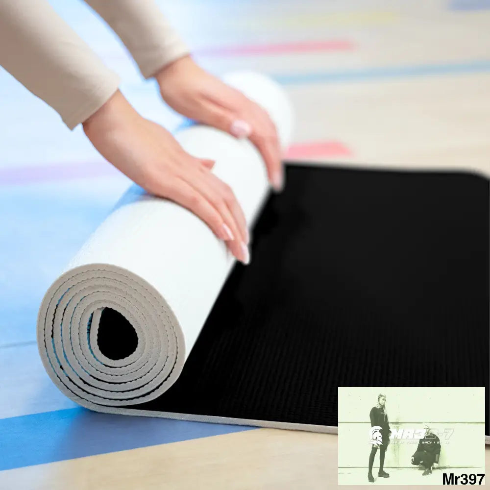 A Who Dares Wins Foam Yoga Mat 24” x 72” Home Decor