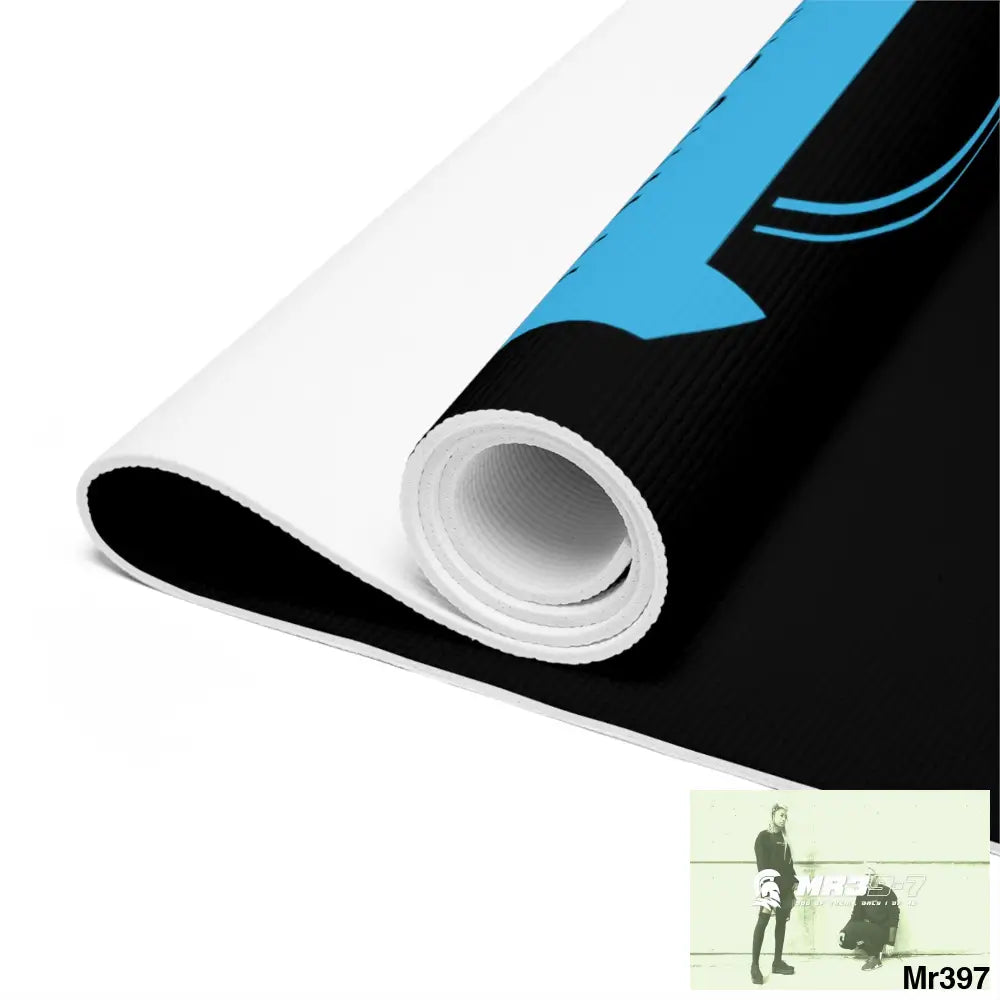 A Who Dares Wins Foam Yoga Mat 24” x 72” Home Decor
