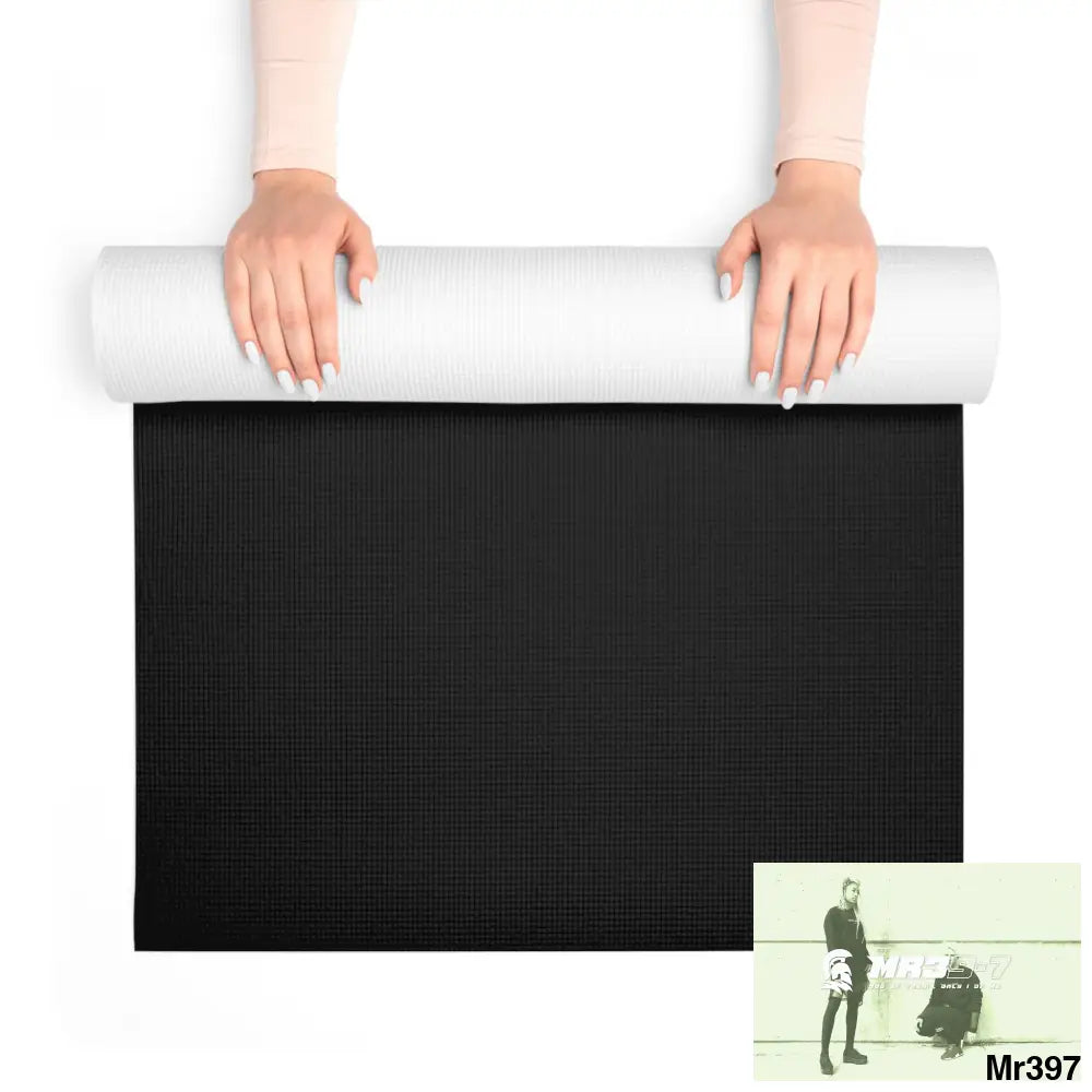 A Who Dares Wins Foam Yoga Mat 24” x 72” Home Decor