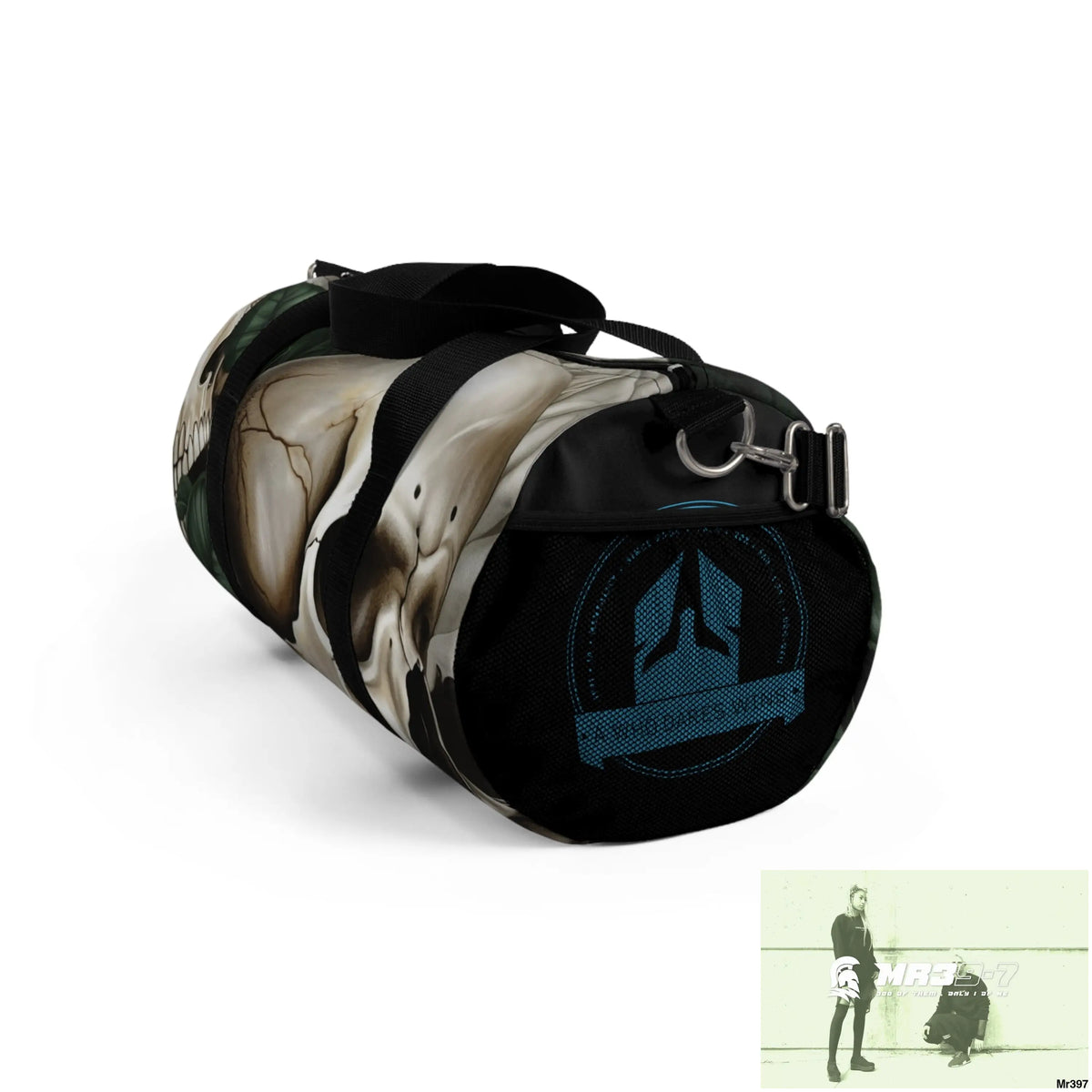 A Who Dares Wins Gothic Skulls & Roses Duffel Bag Bags
