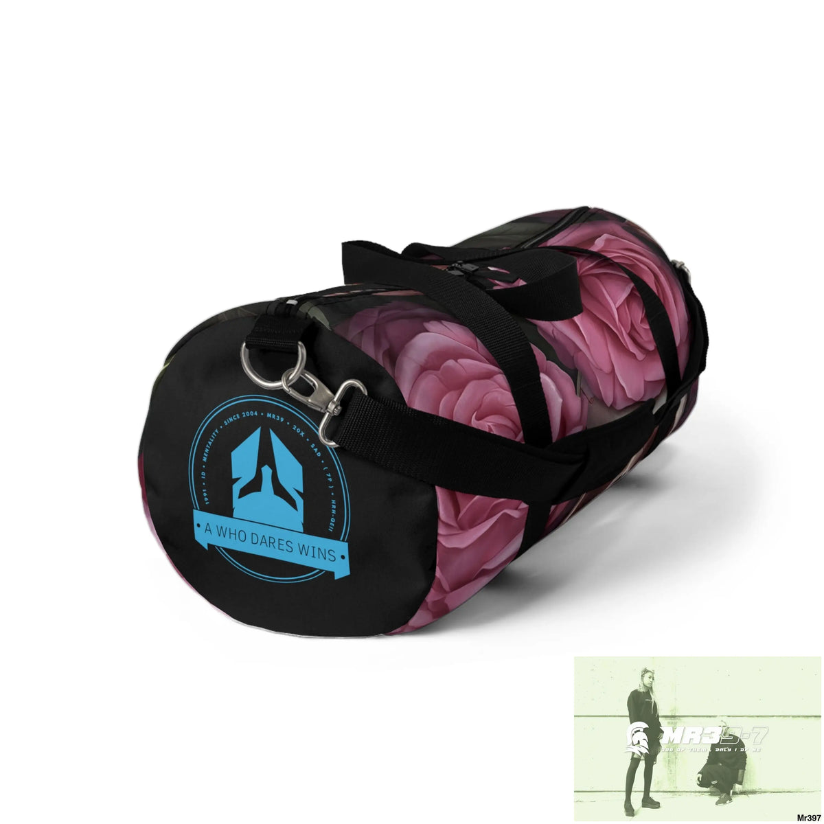 A Who Dares Wins Gothic Skulls & Roses Duffel Bag Bags