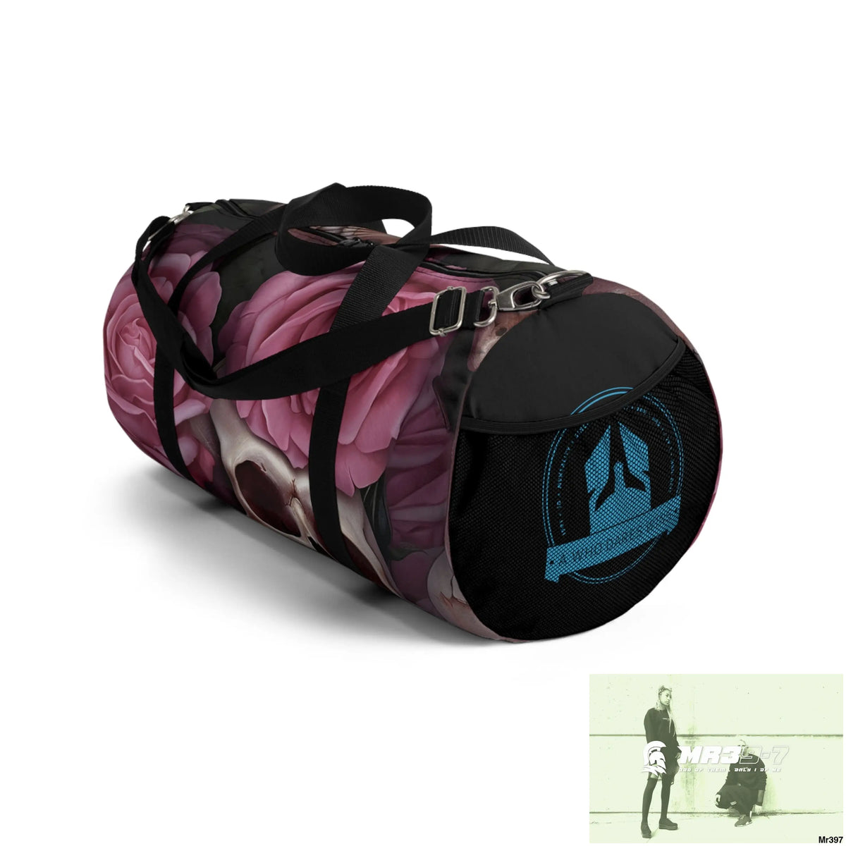A Who Dares Wins Gothic Skulls & Roses Duffel Bag Bags