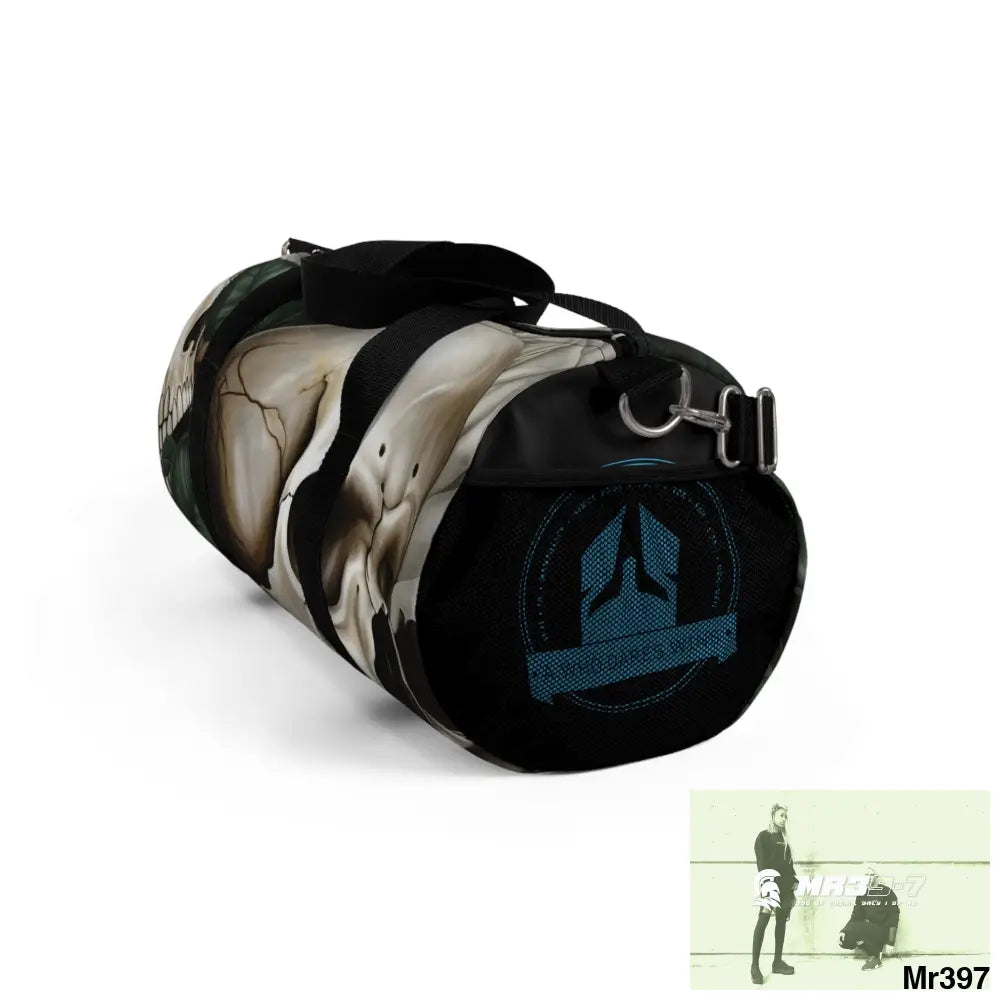 A Who Dares Wins Gothic Skulls & Roses Duffel Bag Bags