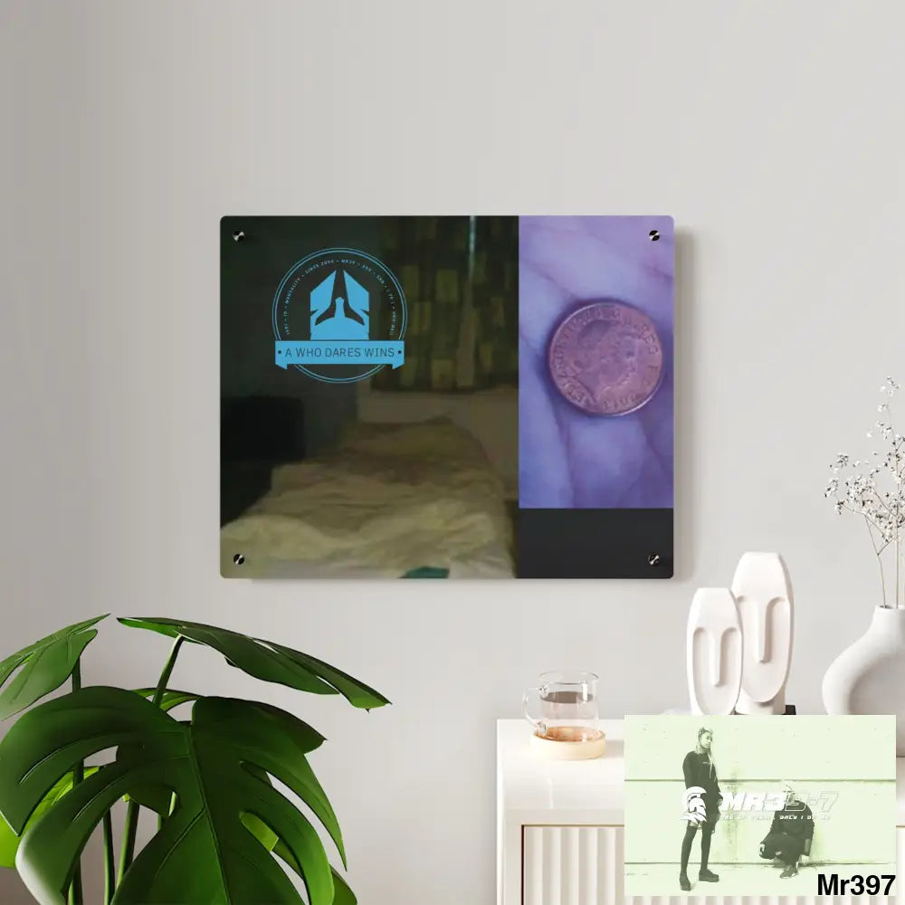 A Who Dares Wins Hergest Bangor Room1Taliesin ward (Hospital poison attempt he’s undercover SAS) Acrylic Wall Art