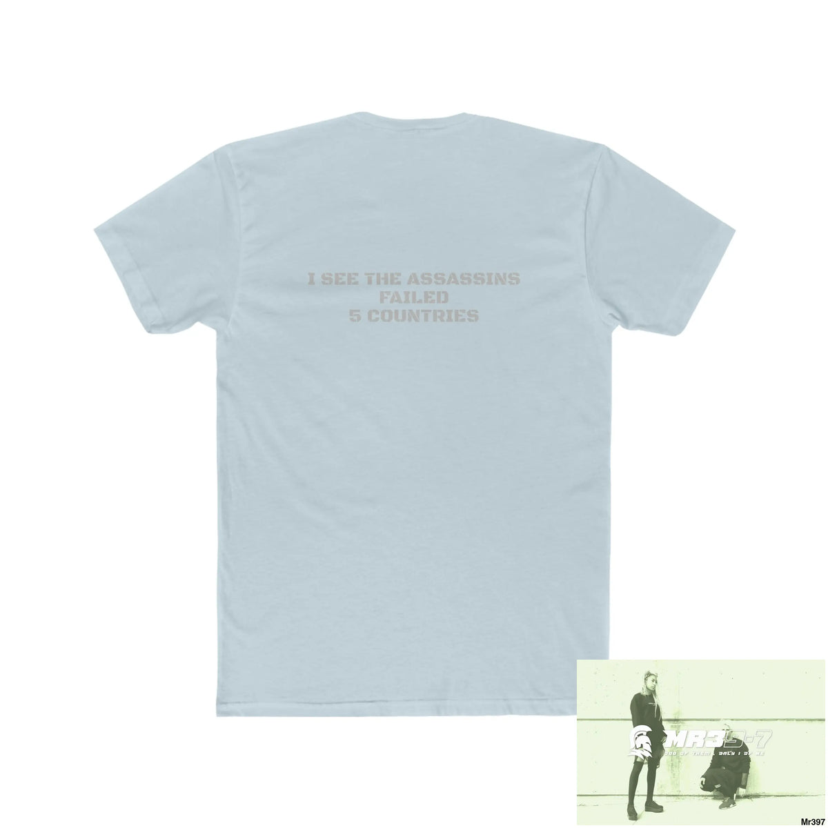 A Who Dares Wins I See the Assassin’s Failed 5 Countries Men’s Cotton Crew Tee T-Shirt