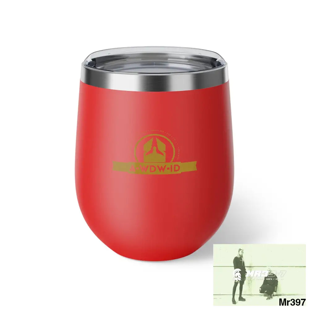 A Who Dares wins ID Copper Vacuum Insulated Cup 12oz Red / 12oz Mug