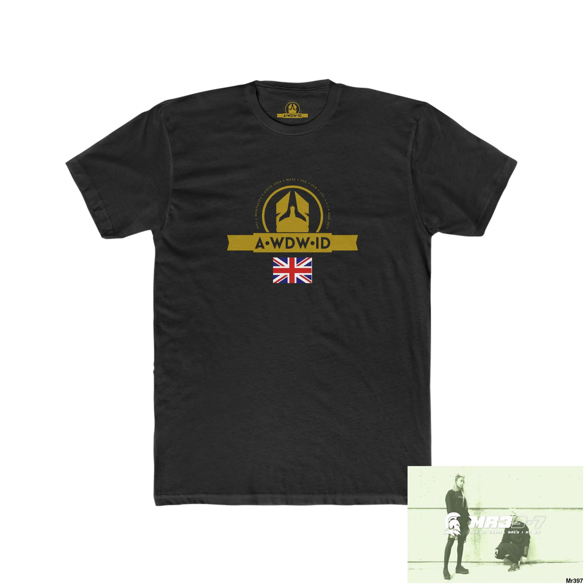 A Who Dares Wins (ID) Create your own Adventures & your dreams will follow Men’s Cotton Crew Tee Solid Black / XS