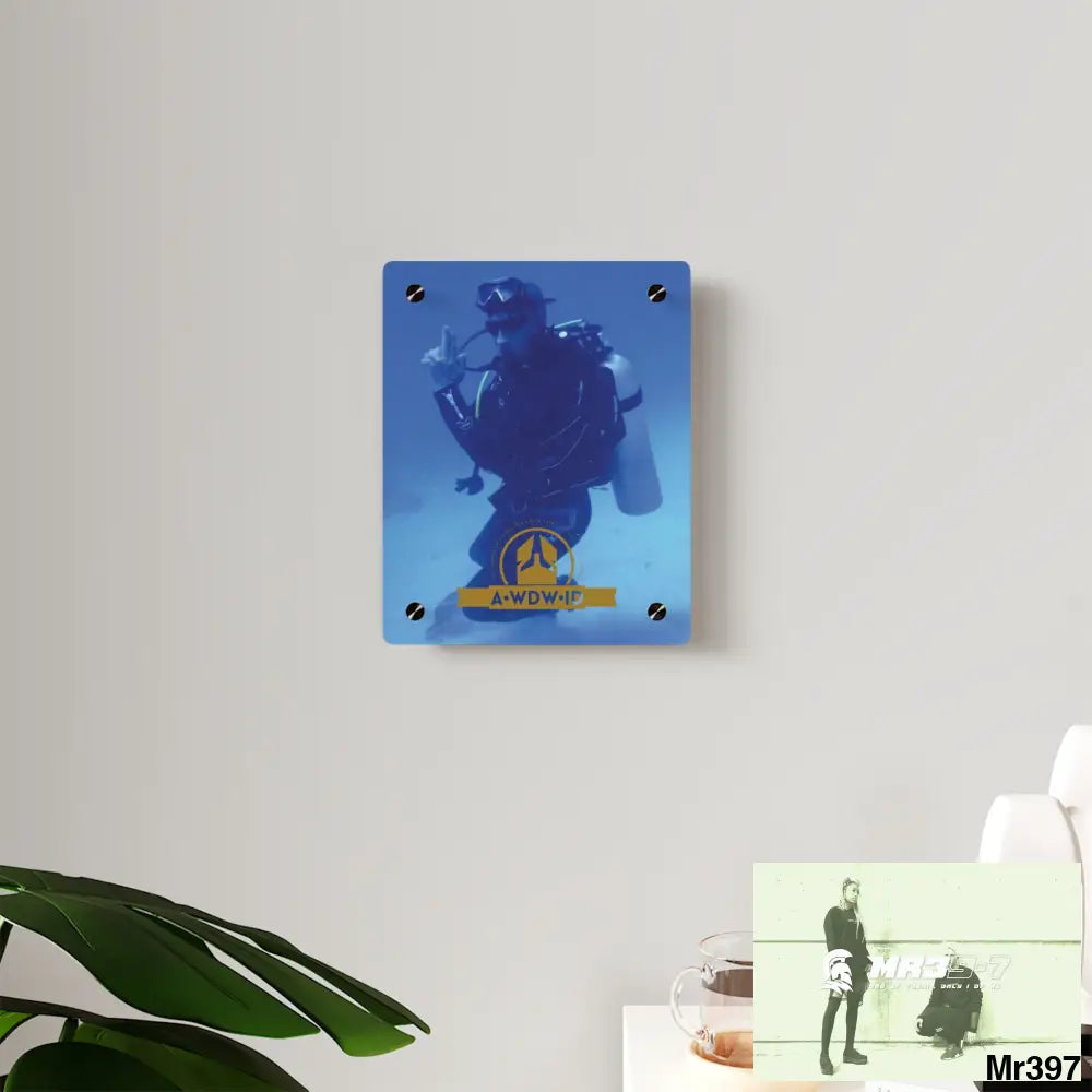 A Who Dares Wins ID Dahab South Sinai Egypt 2014 Acrylic Wall Art Panels Home Decor