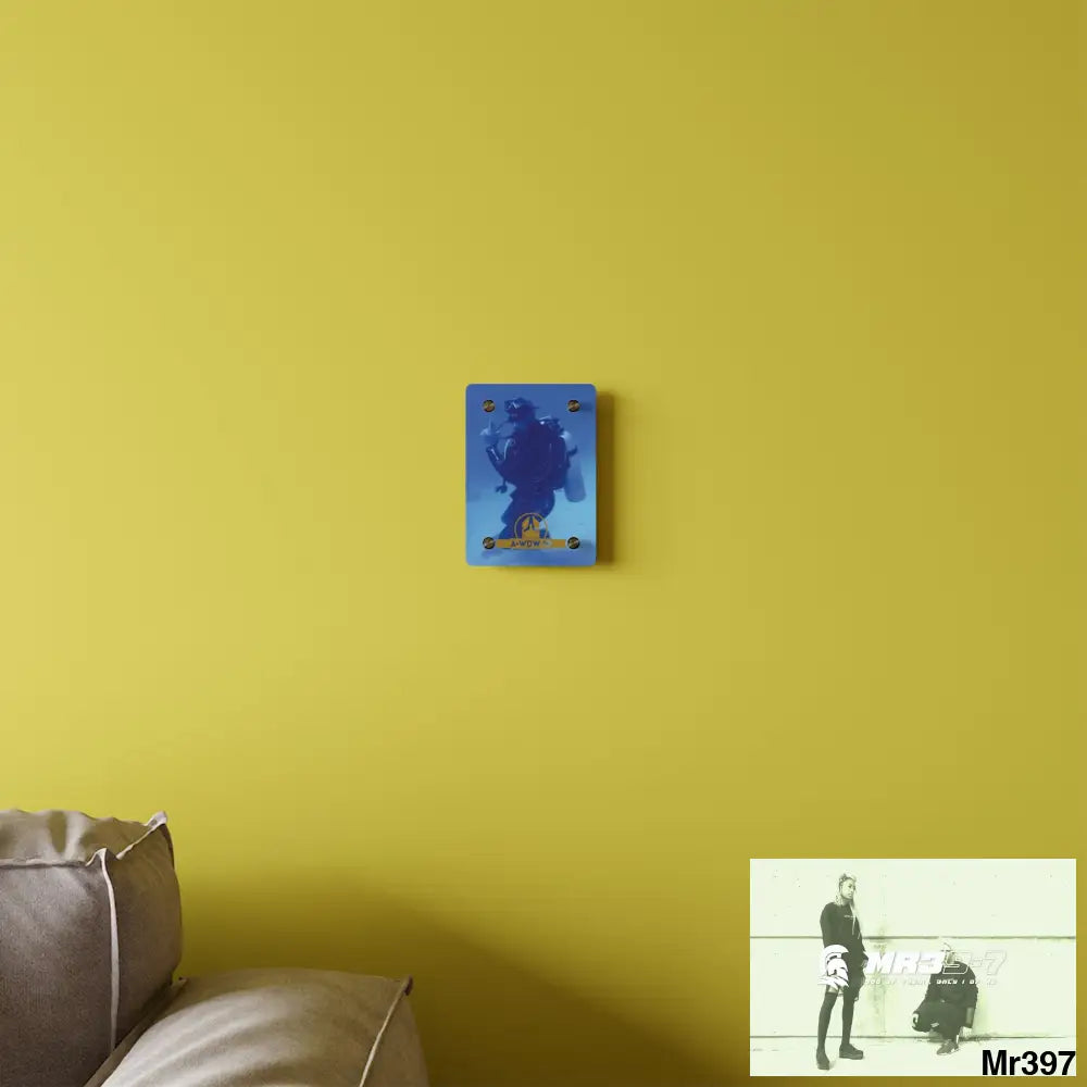 A Who Dares Wins ID Dahab South Sinai Egypt 2014 Acrylic Wall Art Panels Home Decor