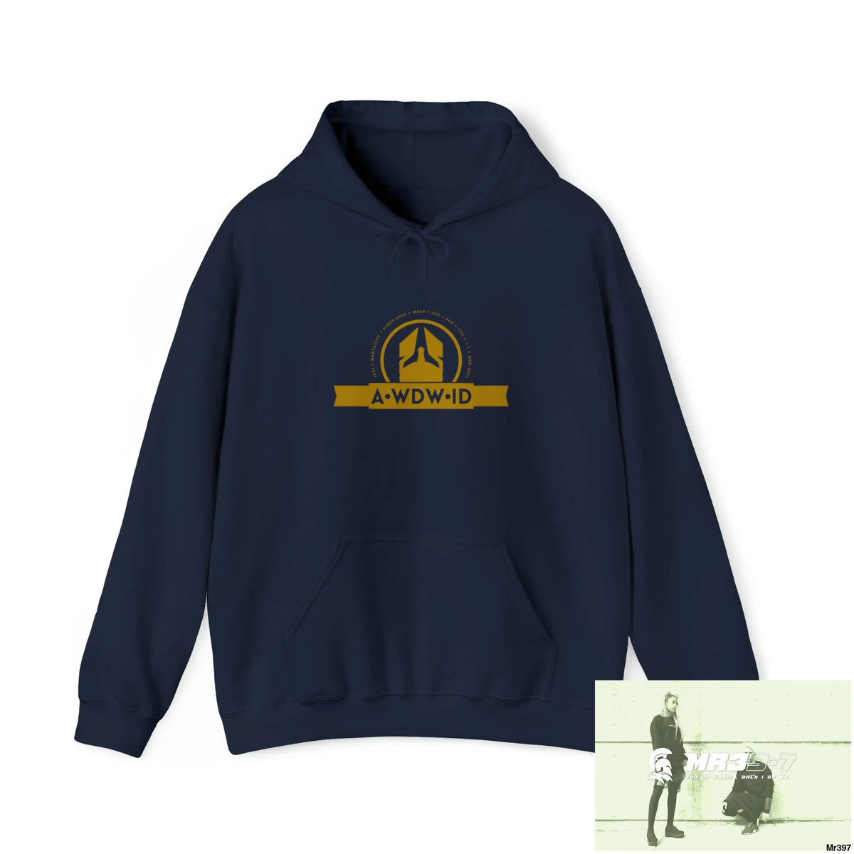 A Who Dares Wins (ID) RSF 2001-23 5 Countries Just say No to County lines Heavy Blend™ Hooded Sweatshirt Navy / S Hoodie