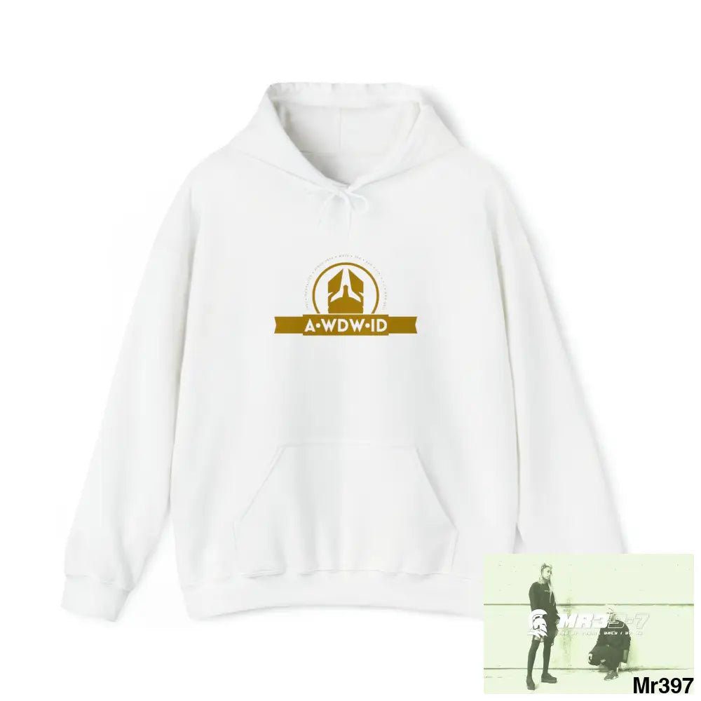 A Who Dares Wins (ID) RSF 2001-23 5 Countries Just say No to County lines Heavy Blend™ Hooded Sweatshirt White / S