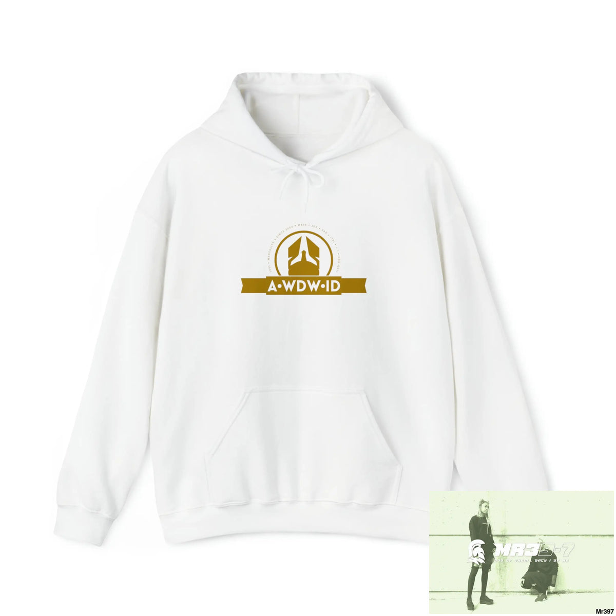 A Who Dares Wins (ID) RSF 2001-23 5 Countries Just say No to County lines Heavy Blend™ Hooded Sweatshirt White / S