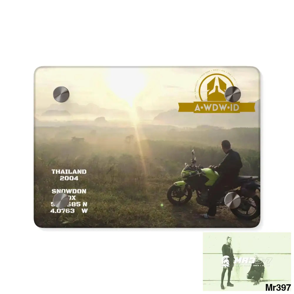 A Who Dares Wins (ID) RSF 2016 All over Thailand owning Hell Acrylic Wall Art Panels 7’’ x 5’’ (Horizontal) / 0.25’’