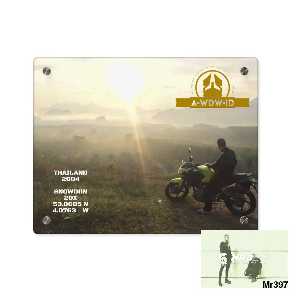 A Who Dares Wins (ID) RSF 2016 All over Thailand owning Hell Acrylic Wall Art Panels Home Decor