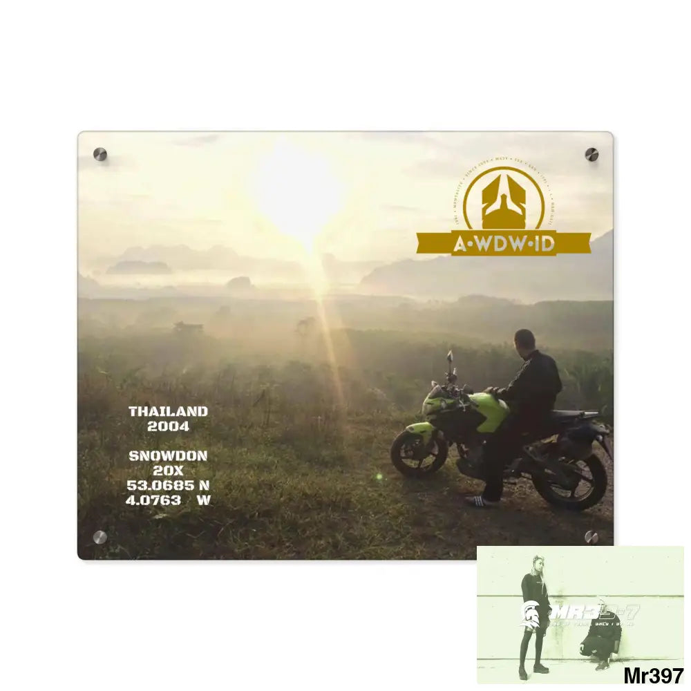 A Who Dares Wins (ID) RSF 2016 All over Thailand owning Hell Acrylic Wall Art Panels Home Decor