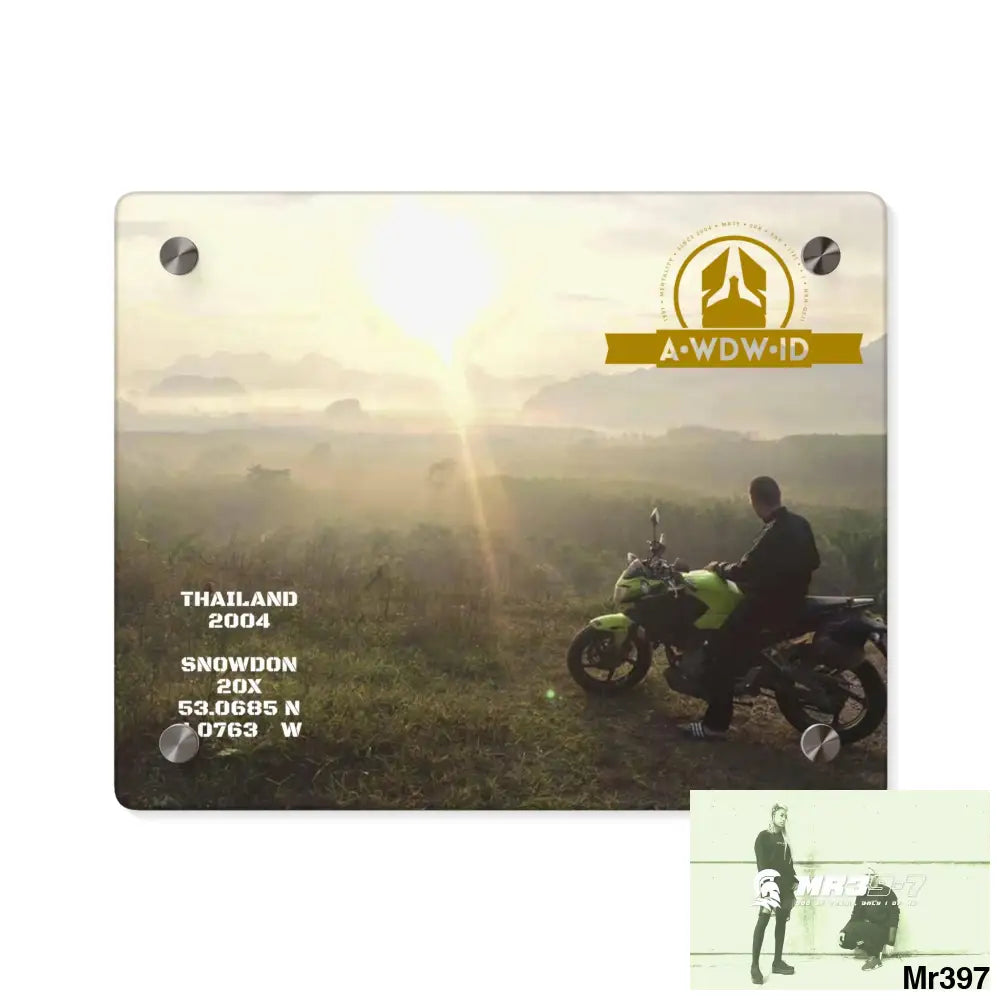 A Who Dares Wins (ID) RSF 2016 All over Thailand owning Hell Acrylic Wall Art Panels Home Decor