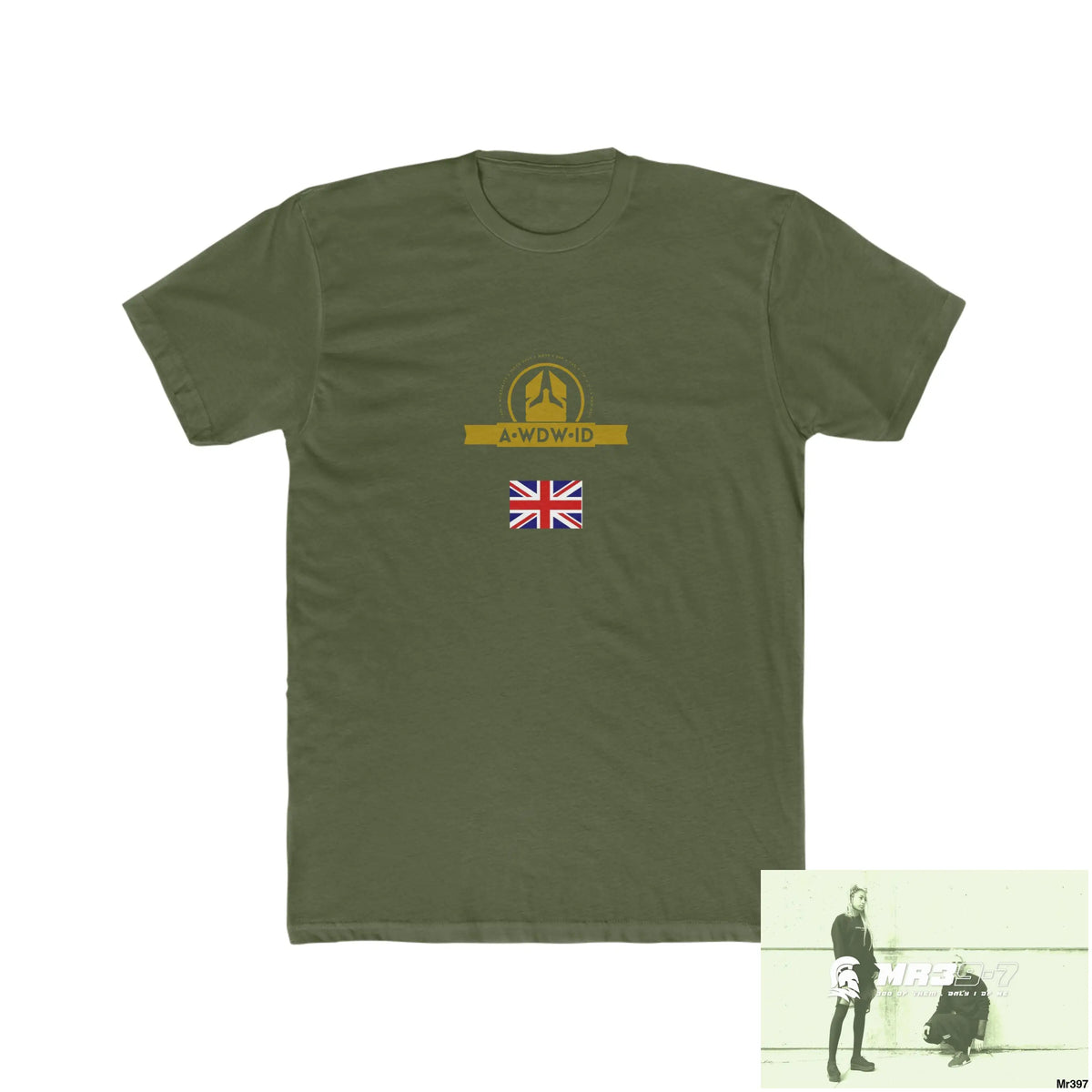 A Who Dares Wins ID (RSF) Barmouth X Thailand My Planned Death 2016 (2001-2023) Men’s Cotton Crew Tee Solid Military