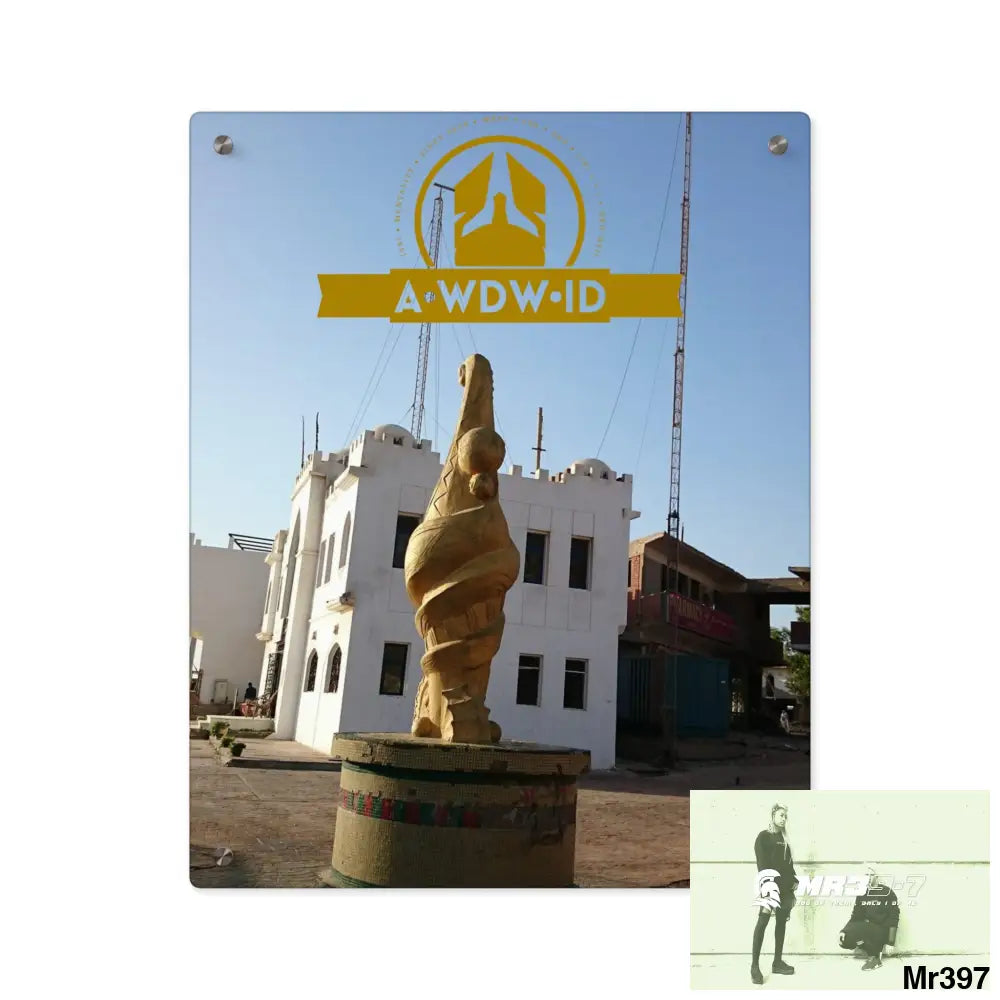 A Who Dares Wins (ID) RSF Egypt Dahab 2014 Police Station tower Escape - Climb/Jump Acrylic Wall Art Panels 16″ x 20″