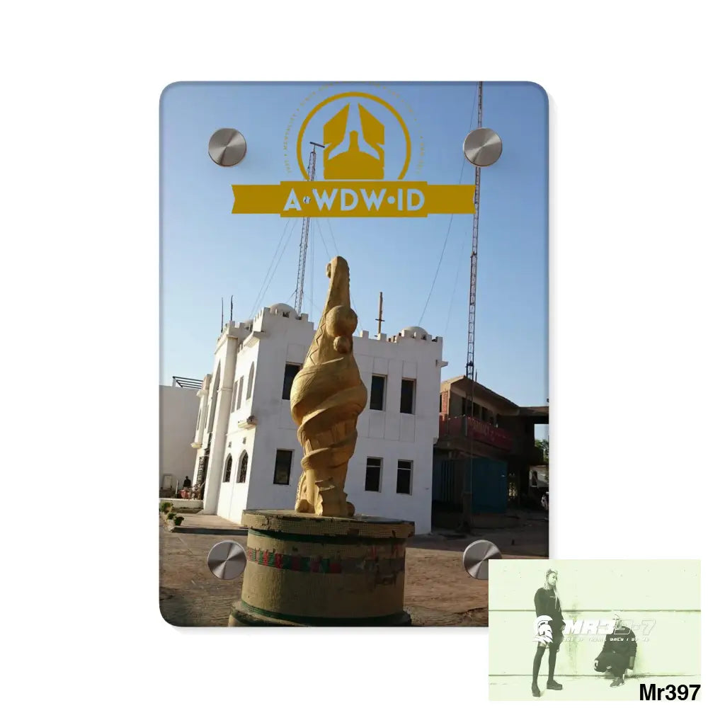 A Who Dares Wins (ID) RSF Egypt Dahab 2014 Police Station tower Escape - Climb/Jump Acrylic Wall Art Panels 5’’ x 7’’