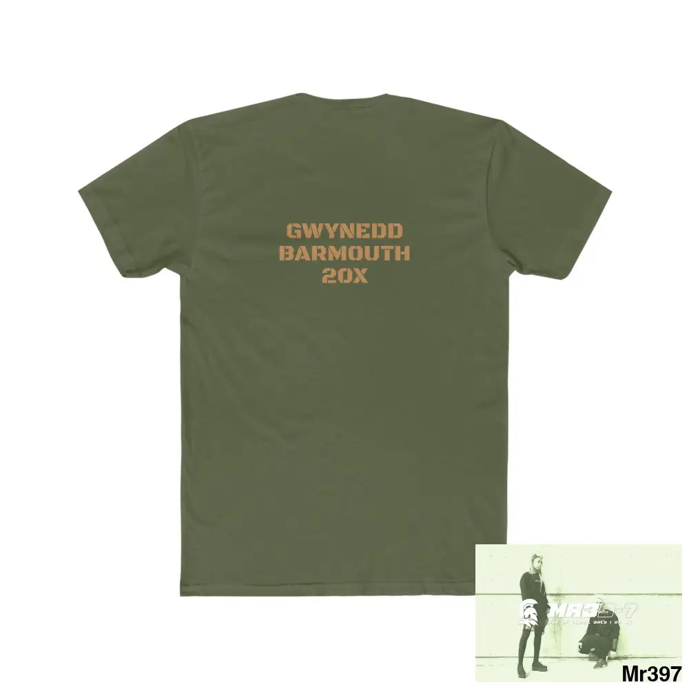 A Who Dares Wins ID RSF Gwynedd - Barmouth Men’s Cotton CrewTee T-Shirt