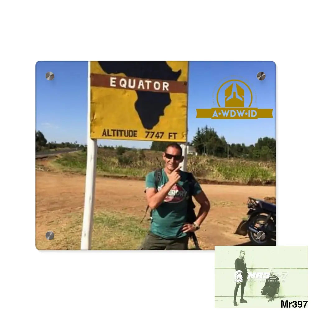 A Who Dares Wins (ID) RSF Kenya Equator Tactical pick up 2015 Acrylic Wall Art Panels Home Decor